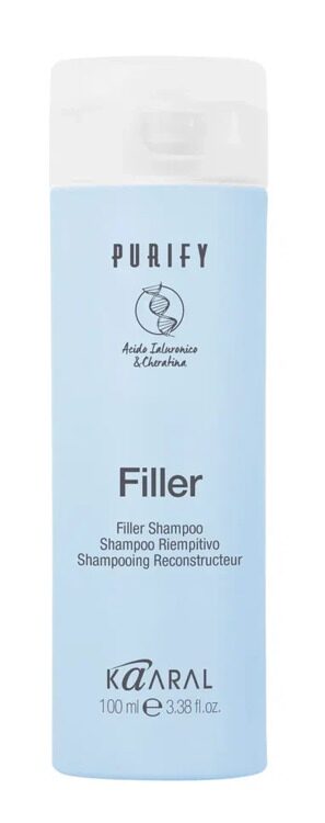 Шампунь для придания плотности волосам 100 мл Filler Shampoo Travel size Kaaral Карал