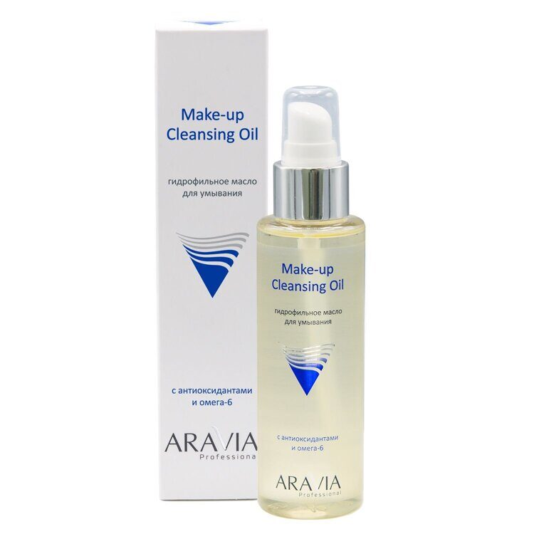 Очищение Гидрофильное масло для умывания Make-Up Cleansing Oil с антиоксидантами и омега-6 110 мл ARAVIA Professional